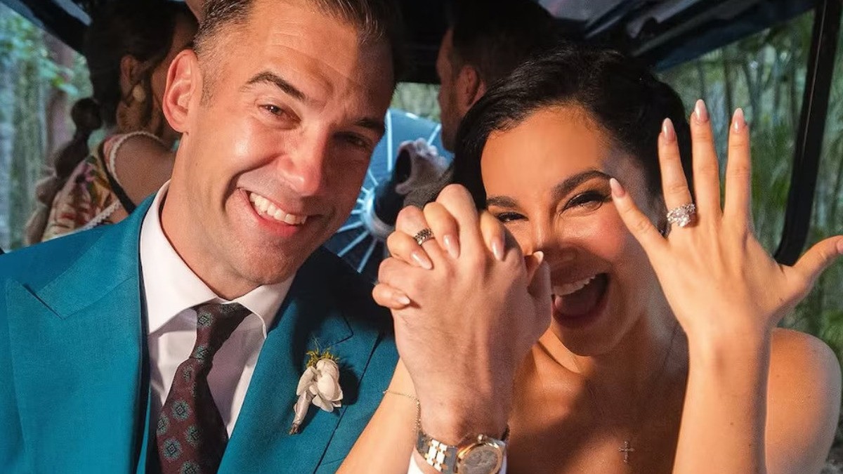 VIDEO Martha Higareda se casa con un millonario y presume su paradisíaca fiesta