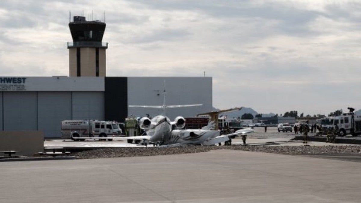 VIDEO: ¡Otro avionazo! Captan choque de aviones en aeropuerto, hay al menos un muerto