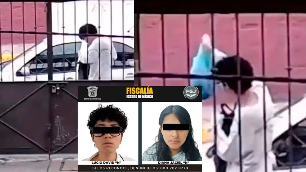 Arrestan a Lucio y a Diana, padres del bebé abandonado en el Estado de México