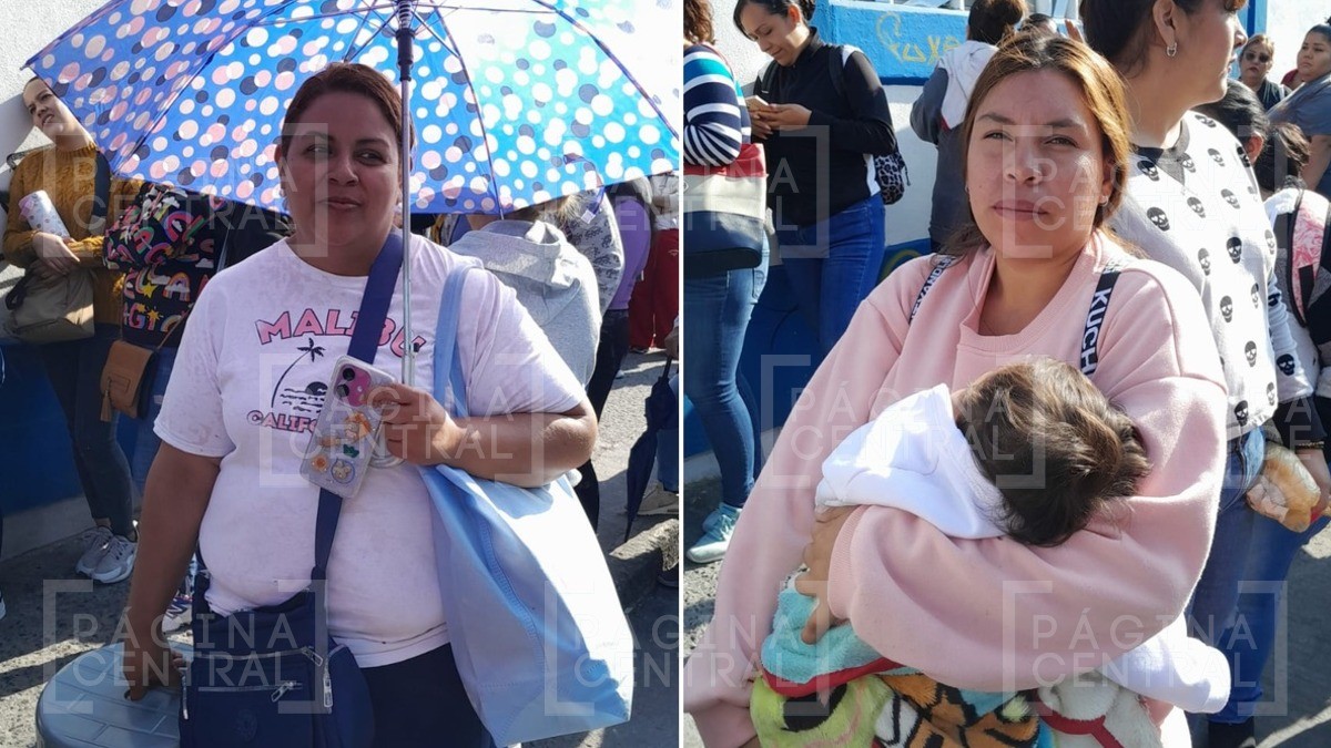 Llegan por Tarjeta Rosa con hijos en brazos y bajo el sol, mujeres cuentan su experiencia