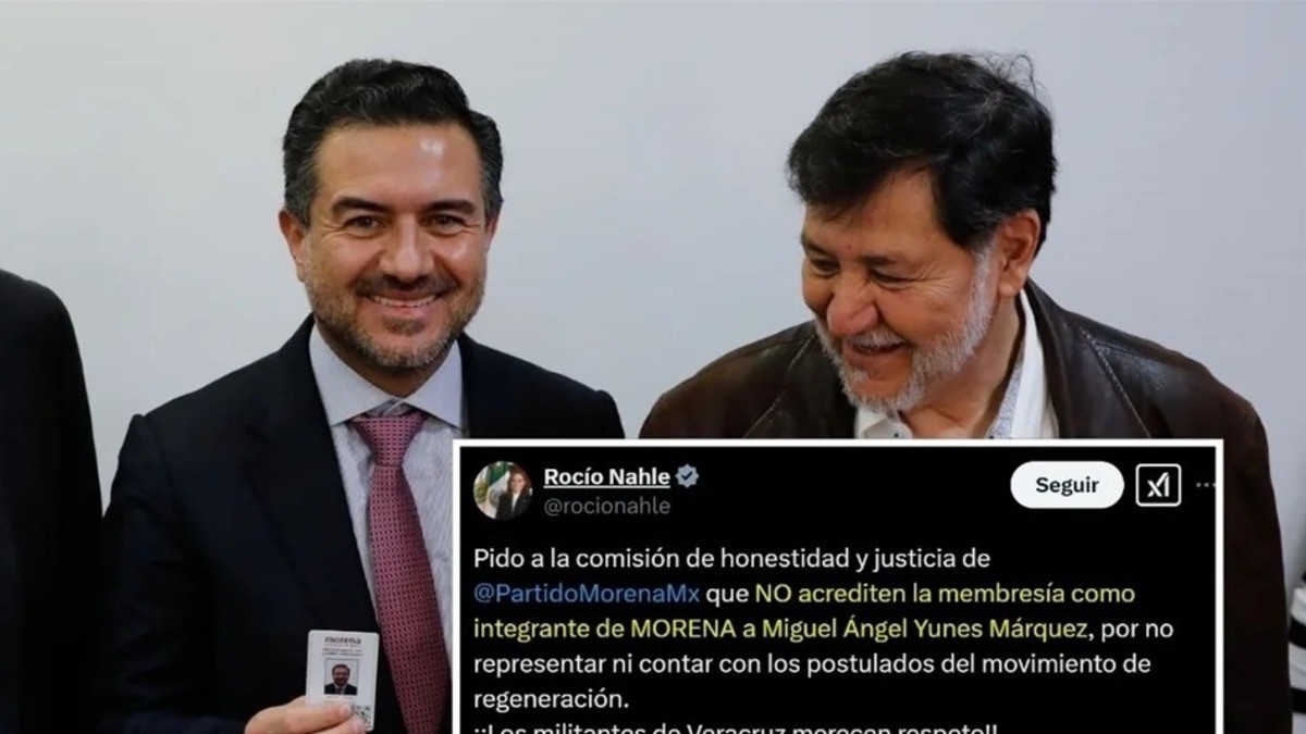 Polémica afiliación de Yunes a Morena desata confrontaciones internas; Nahle impugna