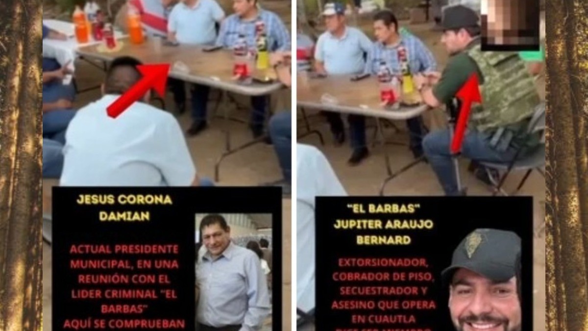 Exhiben a Alcaldes reunidos con 'narco' en Morelos