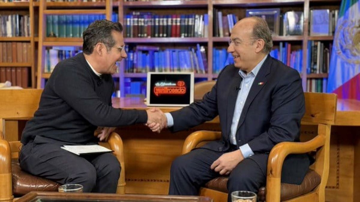 ¿Felipe Calderón construyó un bar en Los Pinos? Esto le contó a Yordi Rosado