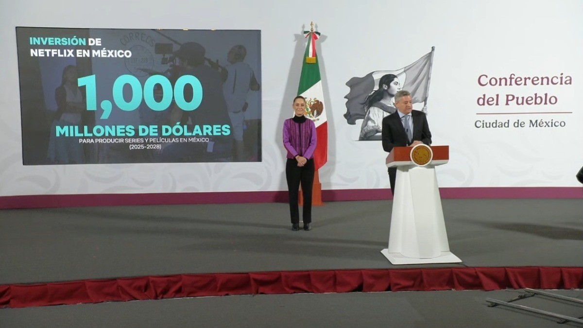 Anuncia Netflix inversión de mil mdd en México