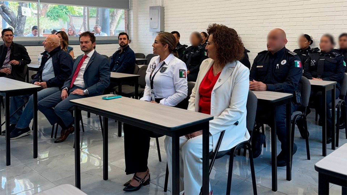 Modernizan Academia Metropolitana de Seguridad con inversión millonaria y aulas equipadas