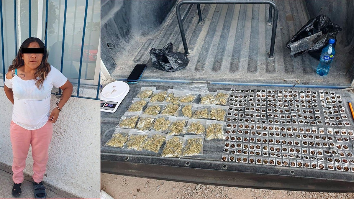 Detienen a presunta distribuidora de droga en San Juan de Abajo tras intentar huir