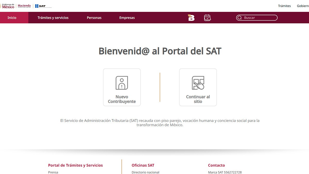SAT moderniza su plataforma y promete hacer más fáciles los trámites