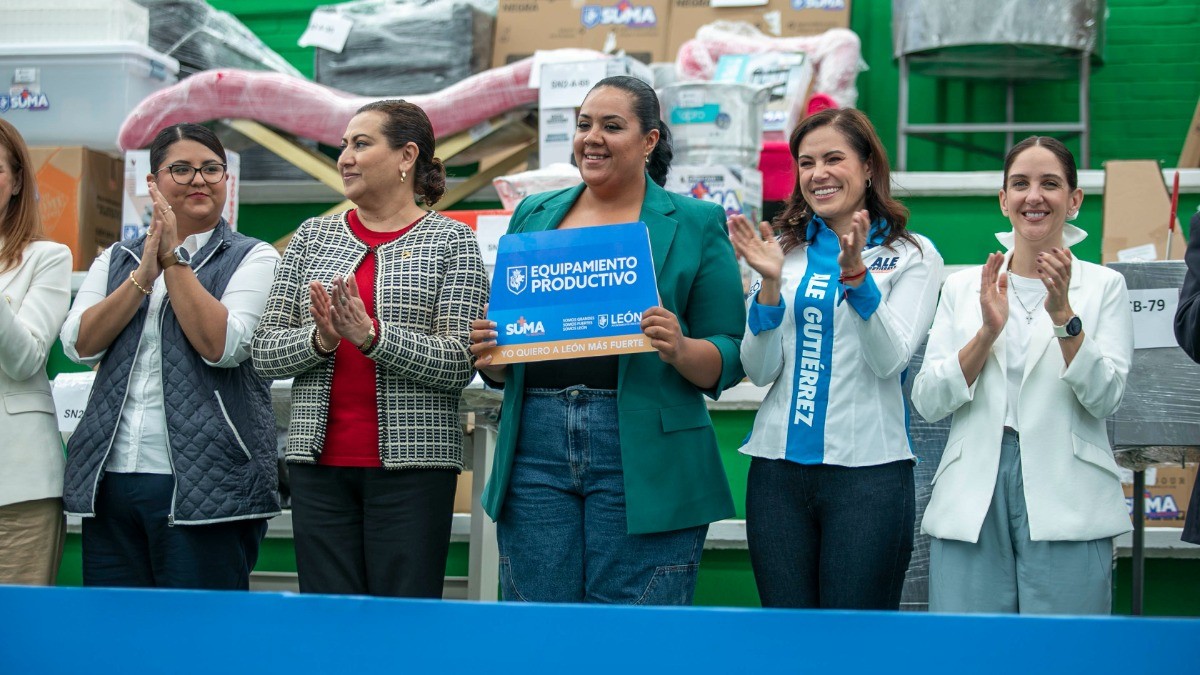 Emprendedores de León reciben 291 apoyos productivos; ¡son a fondo perdido!