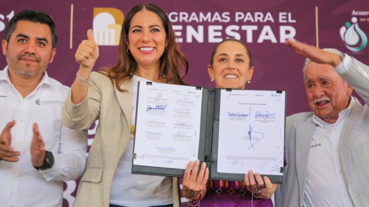 Federación y Estado firman histórico convenio para tecnificar riego en agro de Guanajuato