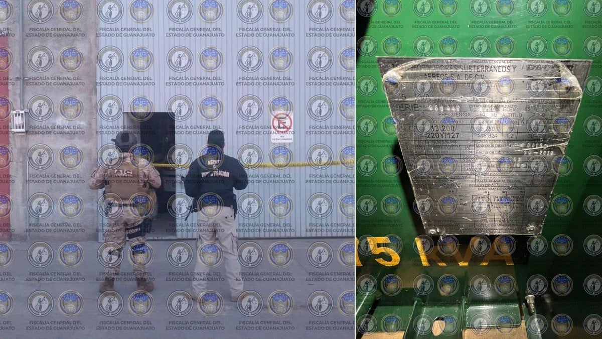 Roban transformador que abastecía zona de Irapuato y lo encuentran en León