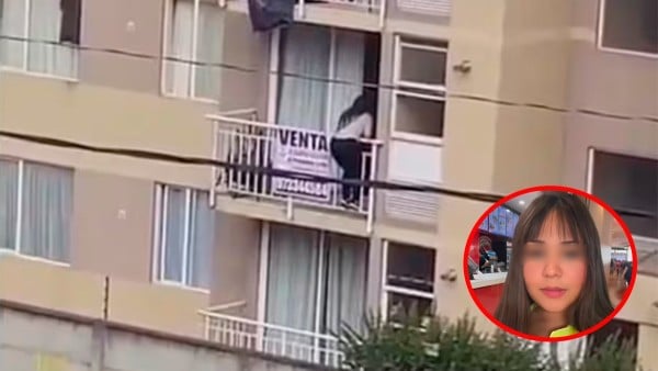 VIDEO Buscaba a su hermana, escaló un edificio y la encontró muerta en un departamento