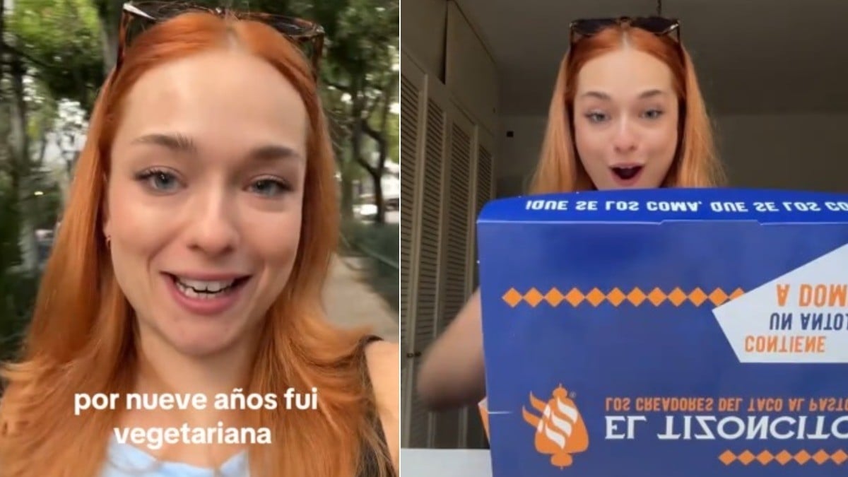 VIDEO Deja de ser vegetariana para probar esta comida mexicana y se hace viral