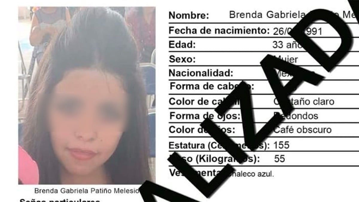 Tras cinco días de búsqueda, encuentran sin vida a Brenda Gabriela