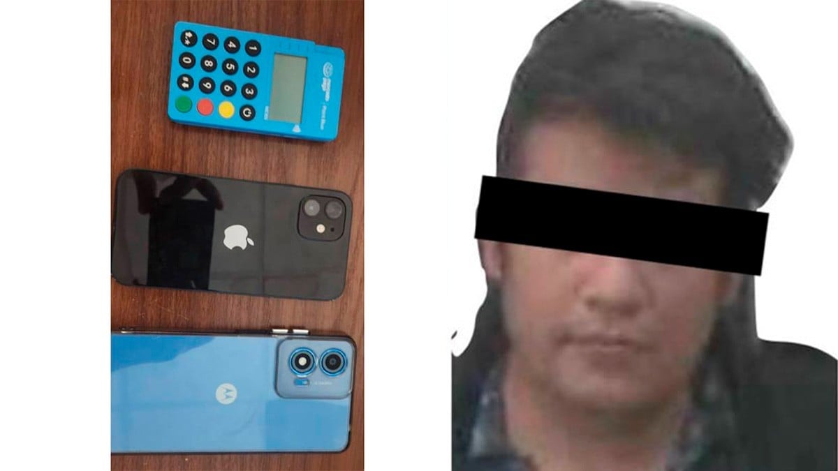 Arrestan a José Antonio por robo; suma 31 detenciones y entre sus cosas tenía una terminal