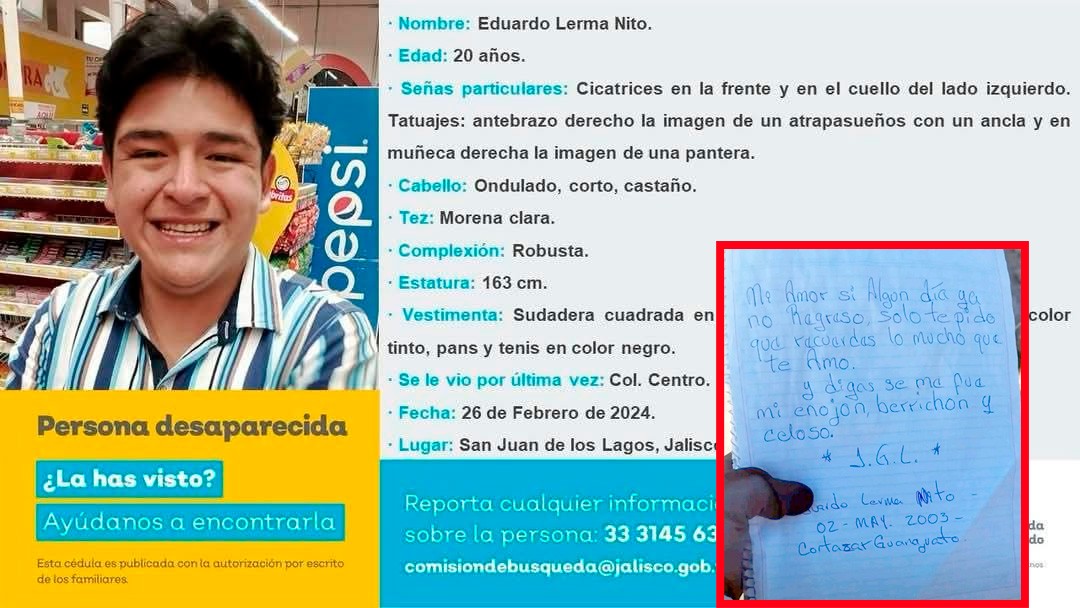 “Mi amor, si algún día ya no regreso...“ Encuentran una nota de amor en medio del desastre
