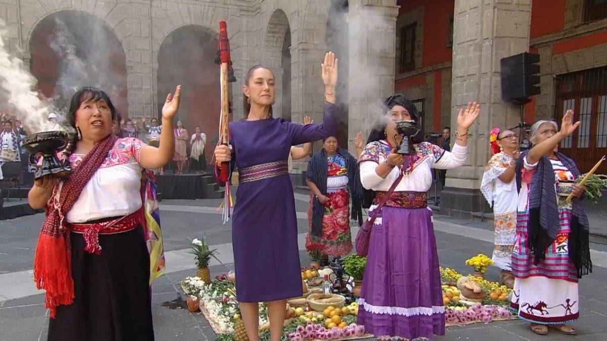 Sheinbaum celebra el 8M con mujeres indígenas y anuncia varias acciones, aquí los detalles