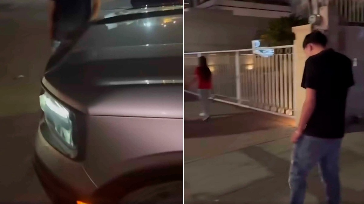 VIDEO Llevó su camioneta a reparar, pero jóvenes la usaban en la calle como si fuera suya