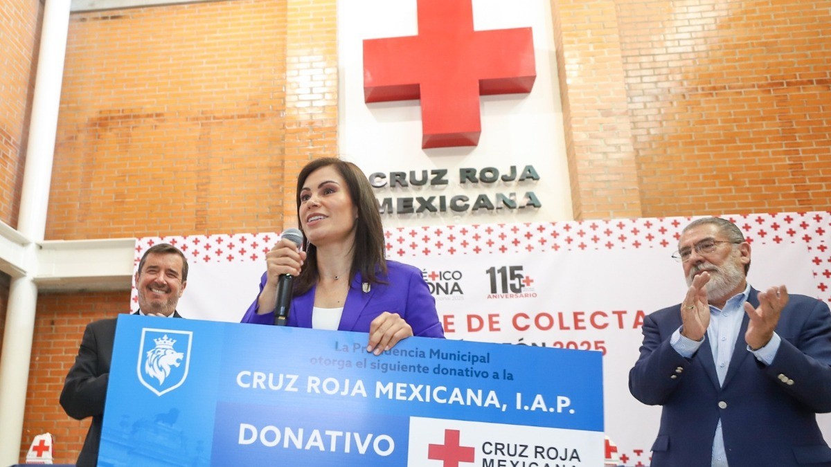 ¡Arranca colecta de la Cruz Roja¡ Buscan reunir 3 millones para cubrir gastos