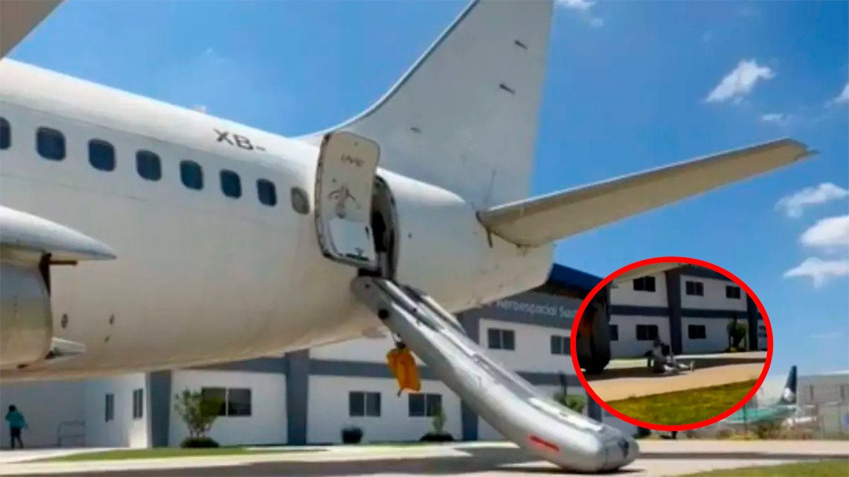 VIDEO Estudiante de aviación se fractura la columna en simulacro y demanda a universidad