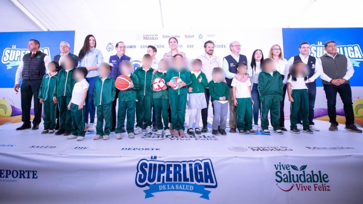 Guanajuato lanza la 'Superliga de la Salud' para mejorar la salud escolar