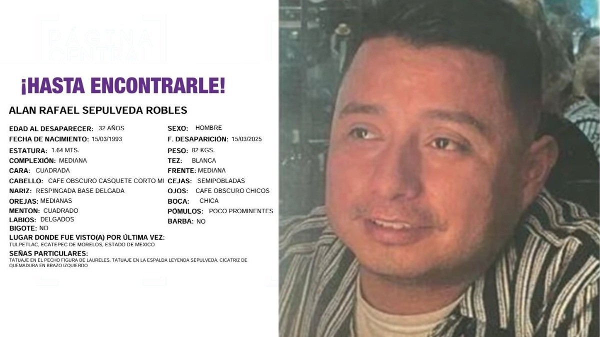 ¡Ayudemos! Desaparece Alan Rafael y su familia pide ayuda para localizarlo