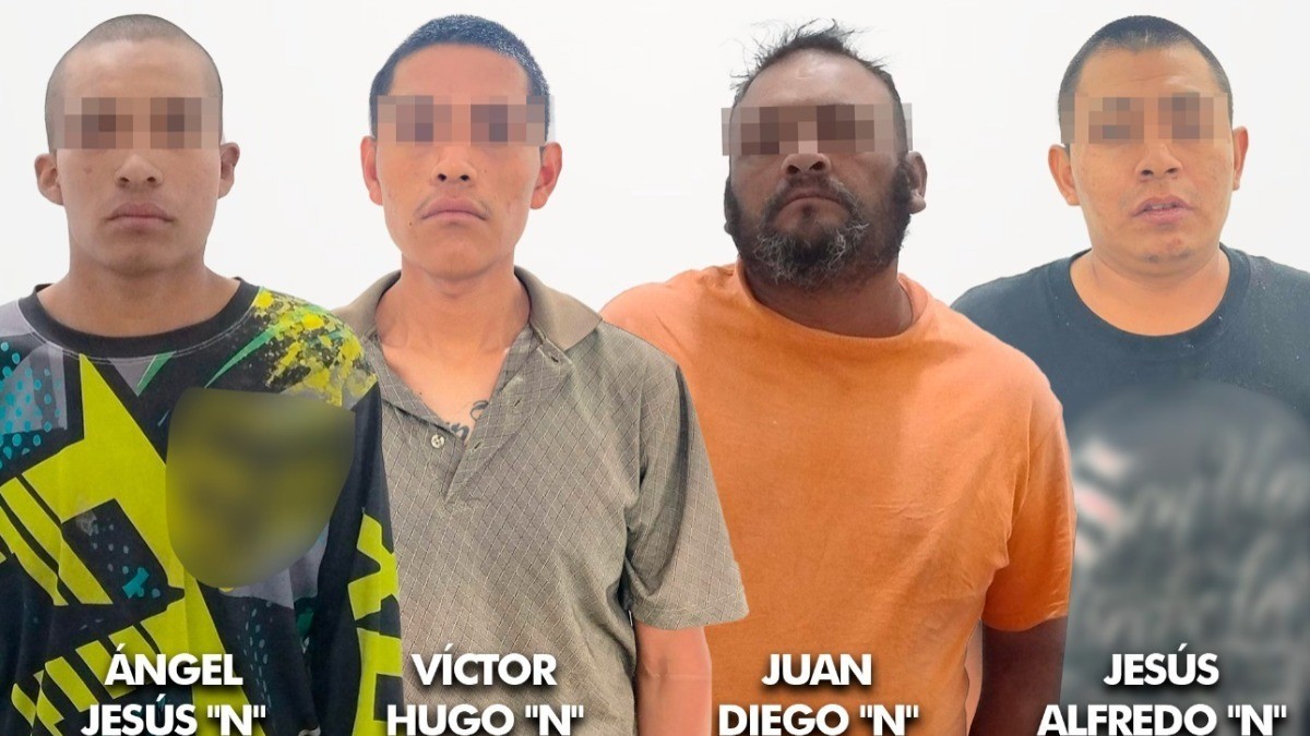 Plagiado pedía ayuda a gritos; GN lo salva y detiene a 4, ya están en la cárcel