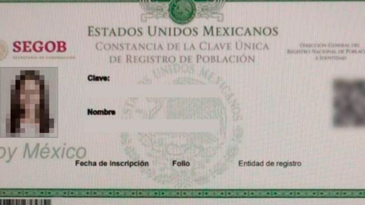 Anuncian el lanzamiento de una nueva CURP con datos biométricos: ¿Qué finalidad tiene?