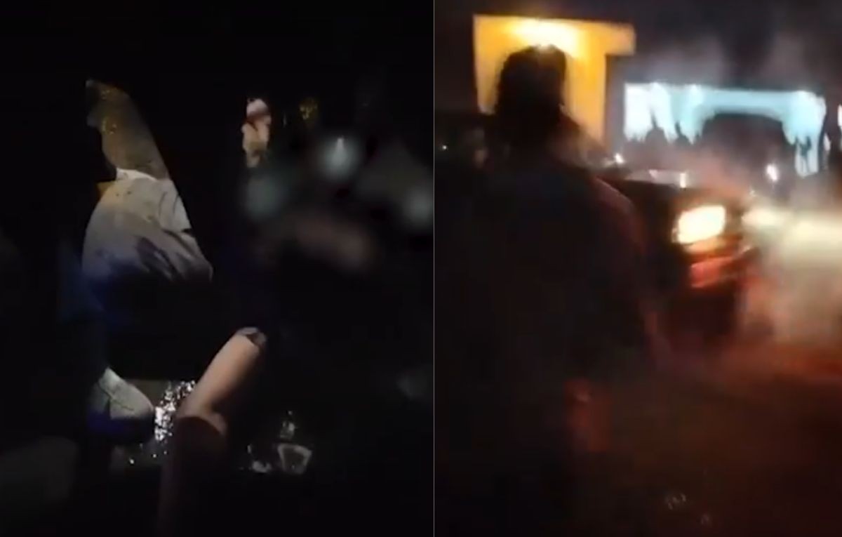 Grabación de video musical termina en tragedia: Arrollan a 4 y muere uno