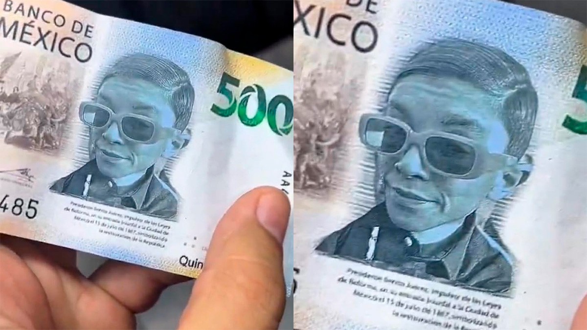 VIDEO Comerciante es estafado con un billete falso de $500 con la imagen de ‘La Venenito’