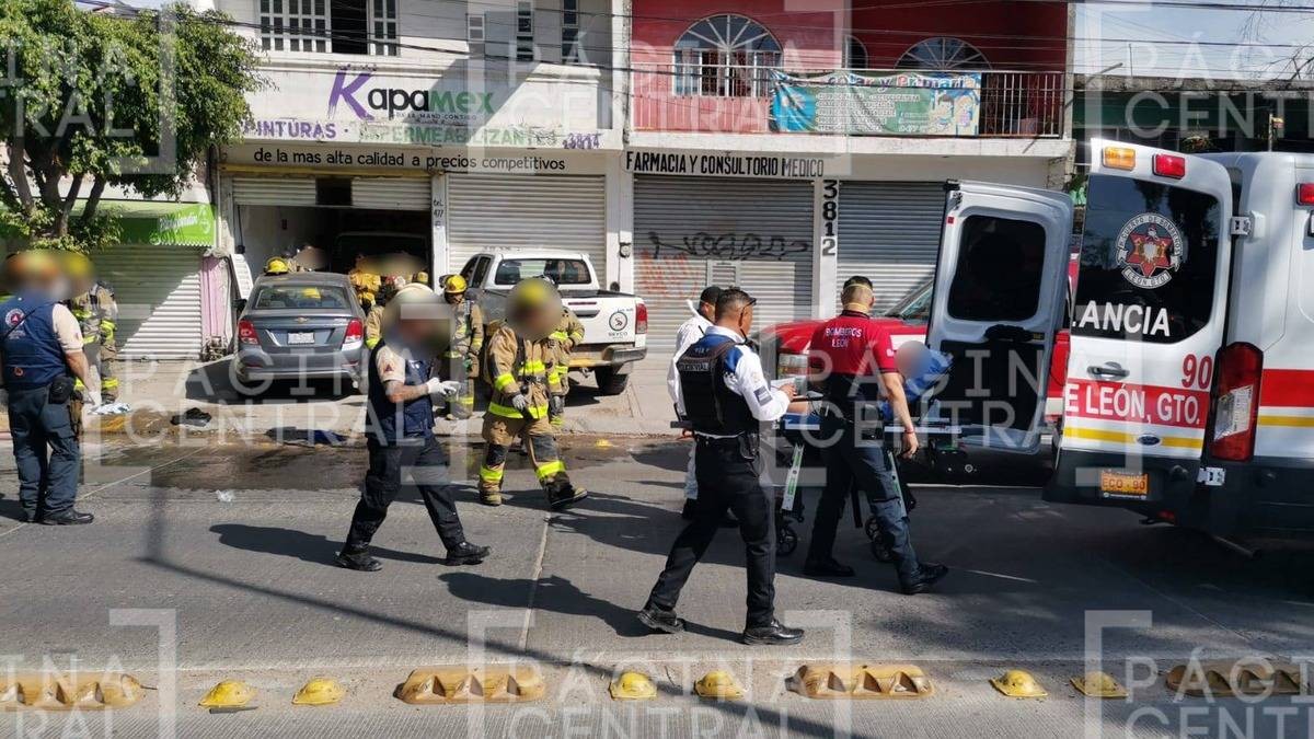 ¡Intoxicados! Se desmayan 4 personas por químicos en Ampliación León I, ya las atienden