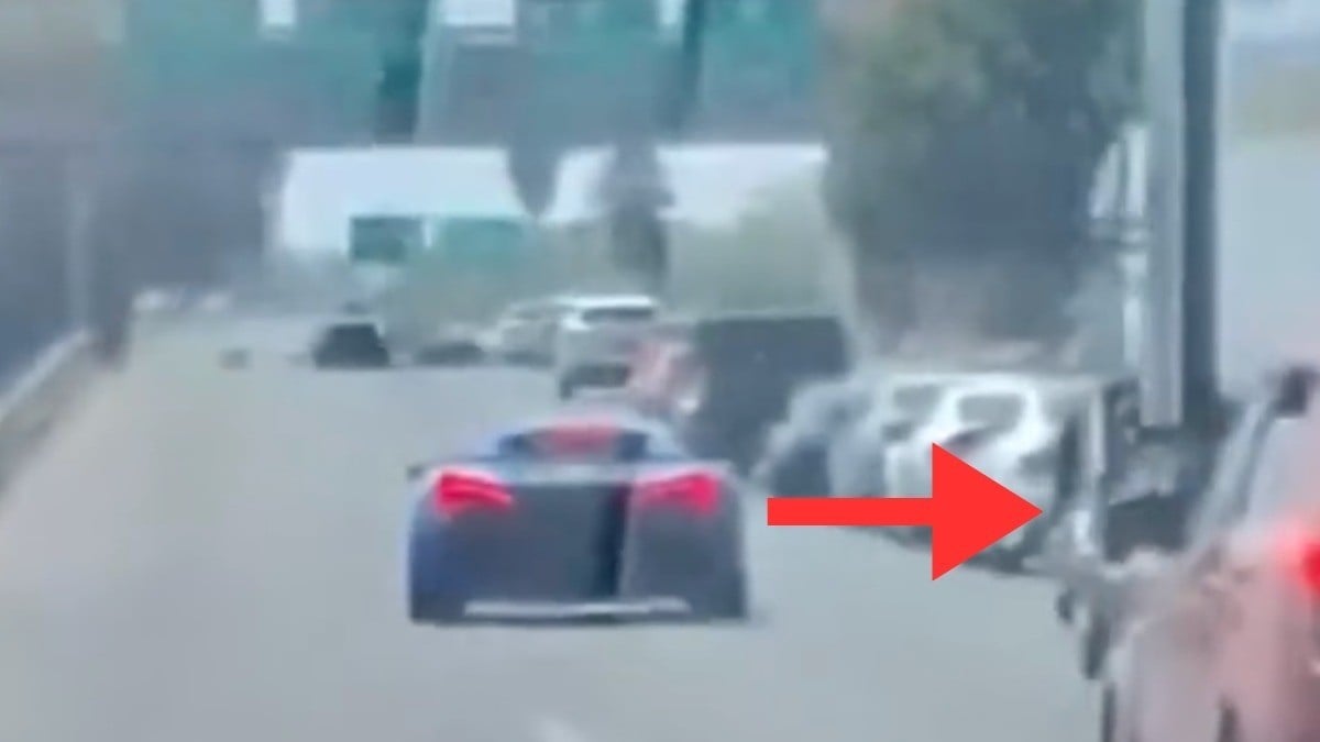 VIDEO ¿Conductor del McLaren chocado por tráiler en Guanajuato fue el que tuvo la culpa?