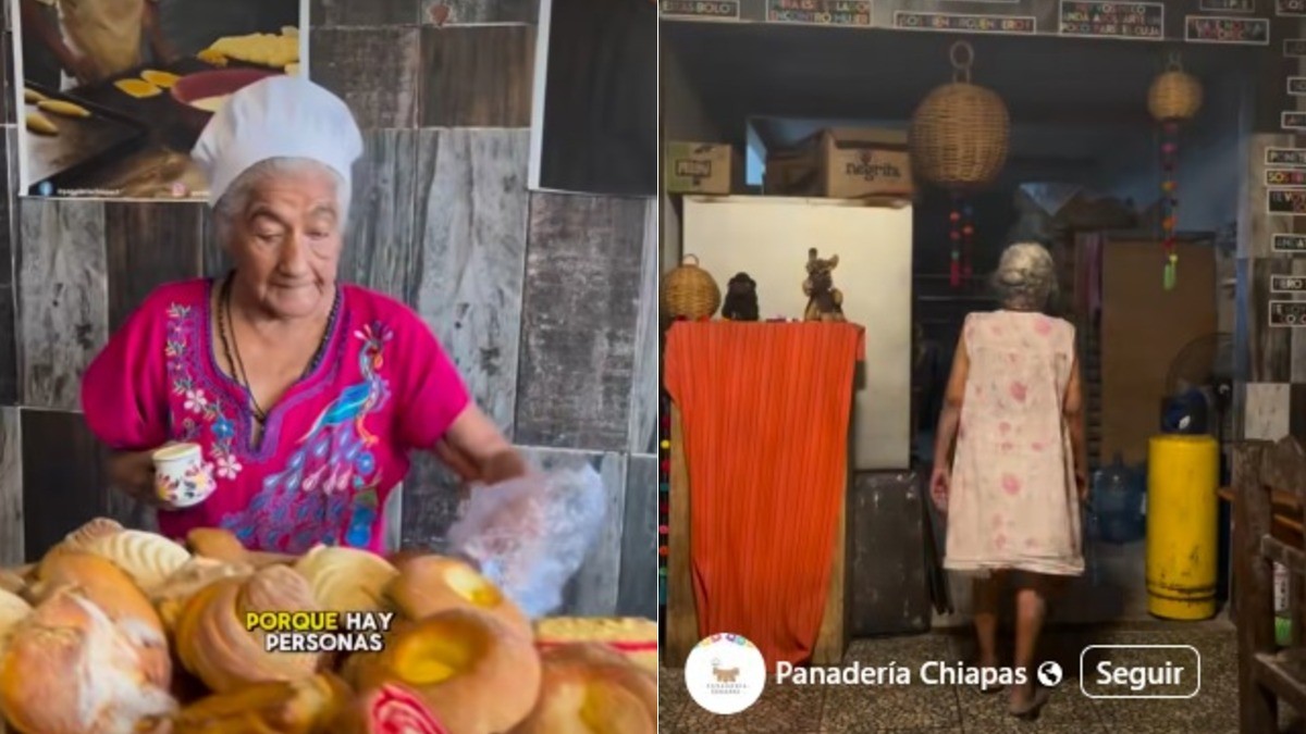 VIDEO “No alcanza para la cuota“ Abuelita cierra su panadería por presunta extorsión