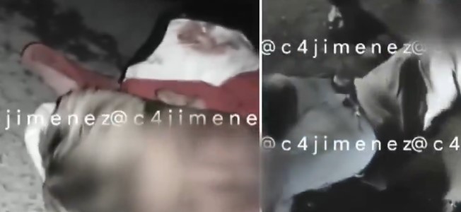 'Ya no puedo más', asaltantes terminan prensados por camioneta de abuelito