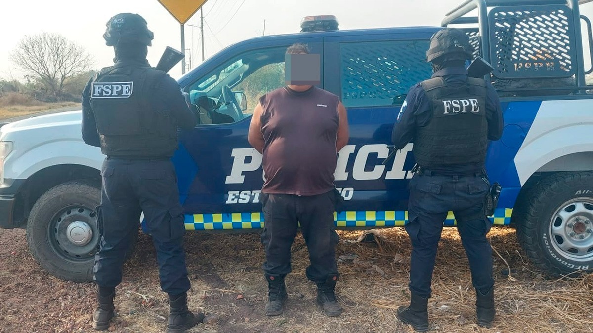 Detienen a funcionario público de Pénjamo durante un operativo por esta razón