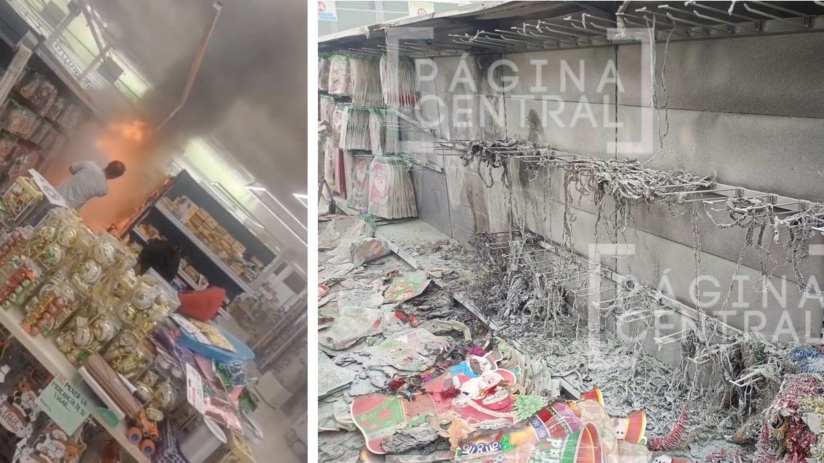 VIDEO ¡Impactante! Incendio en China City de León pone en alerta empleados y clientes