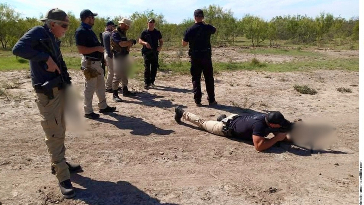 Vigilan milicias de EU su frontera