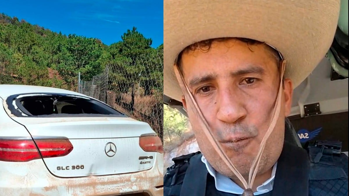 Persigue alcalde a ladrones desde helicóptero en Uruapan