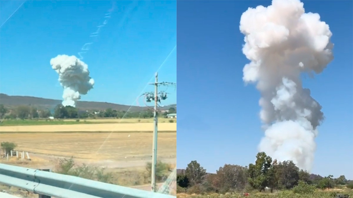 VIDEO Explosión en polvorín deja un muerto y seis heridos; una chispa habría sido la causa