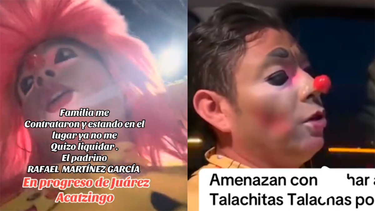 VIDEOS Payaso se niega a dar show por mil pesos y amenazan con lincharlo; cobraba 10 mil