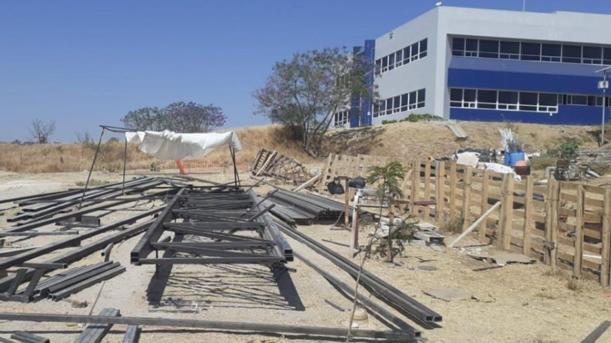¡Adiós al Centro de Salud de la Miguel Alemán! Inicia su demolición