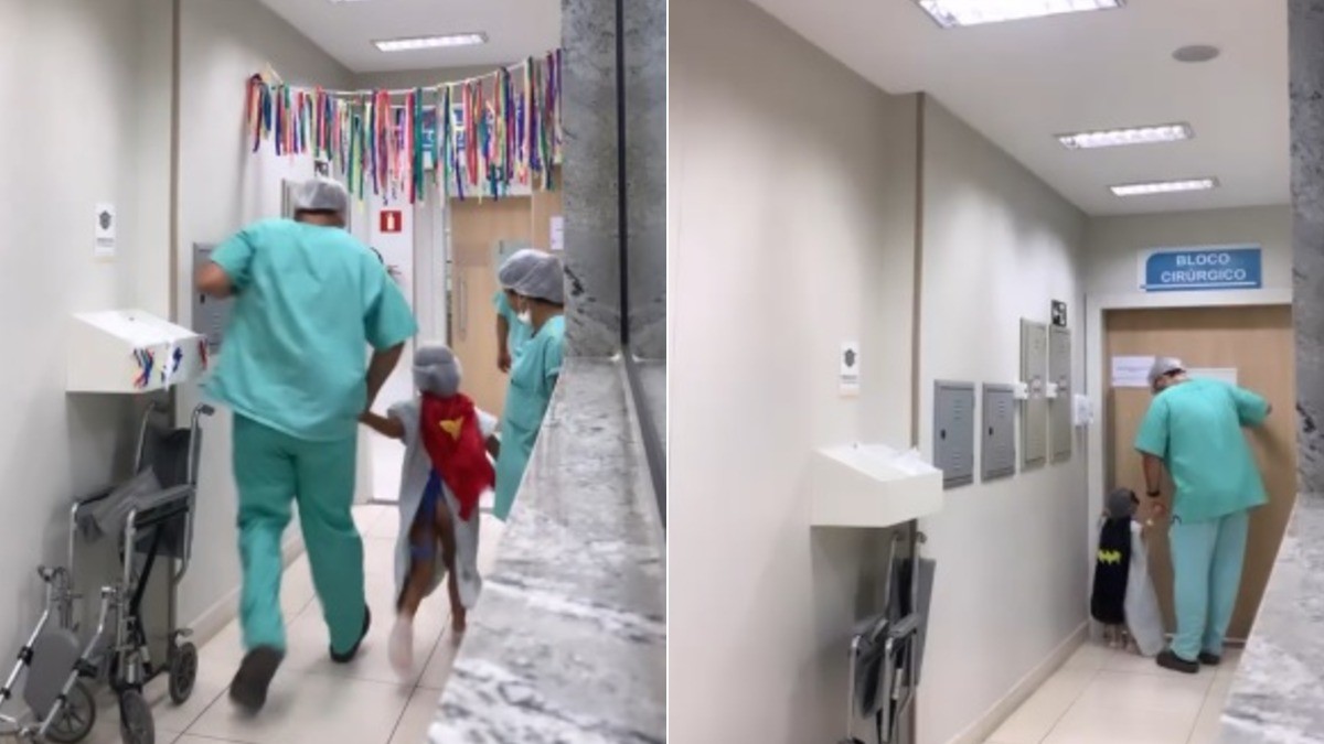 VIDEO Pediatra viste a niños de súper héroes antes de cirugía, gana premio y se viraliza