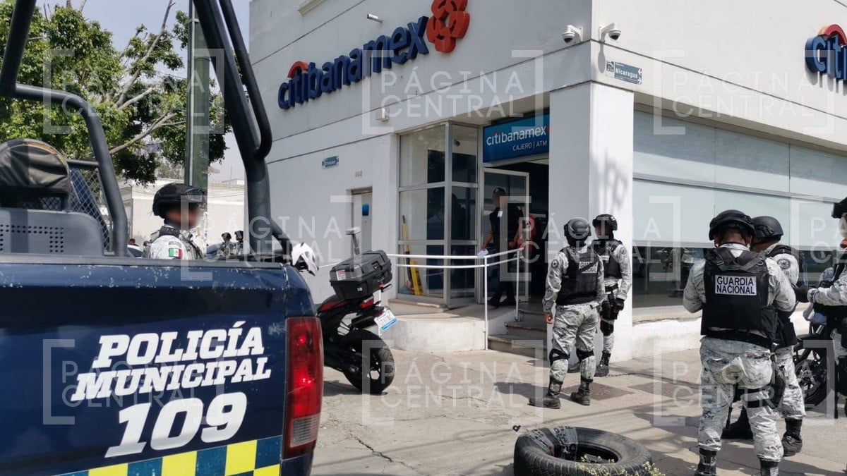 Siguieron a mujer que salió de banco en León y dispararon, pero ya no traía el dinero