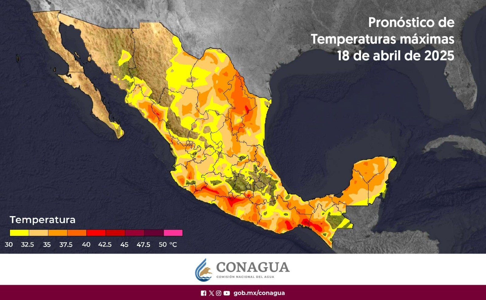 ¿Sales este Viernes Santo? Este será el clima de hoy, ¡toma precauciones!