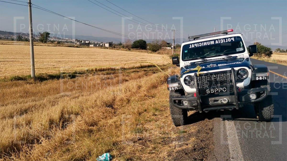 Detectan olor extraño cuando caminaban y hallan cuerpo en descomposición entre el pastizal