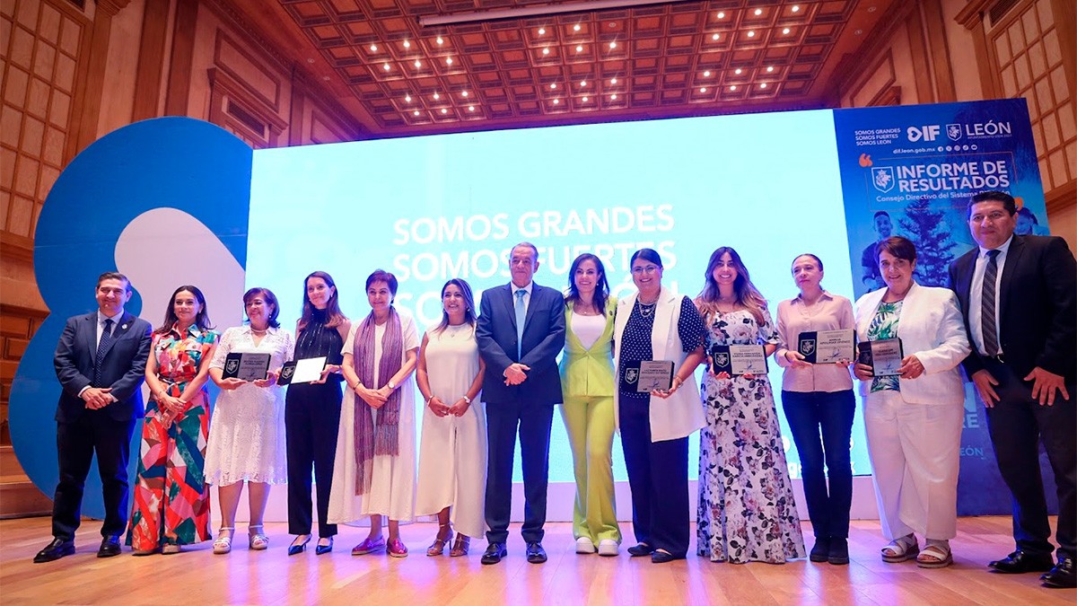 DIF León transforma miles de vidas: más de 168 mil personas beneficiadas en tres años