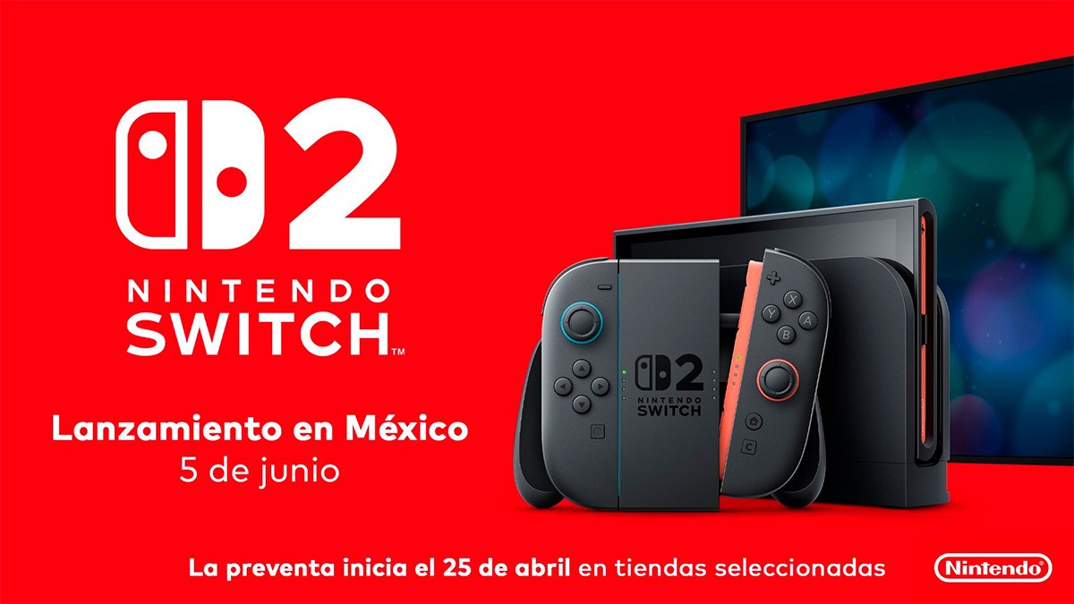 ¡Comienza a ahorrar! Nintendo anuncia el precio de la Switch 2 en México