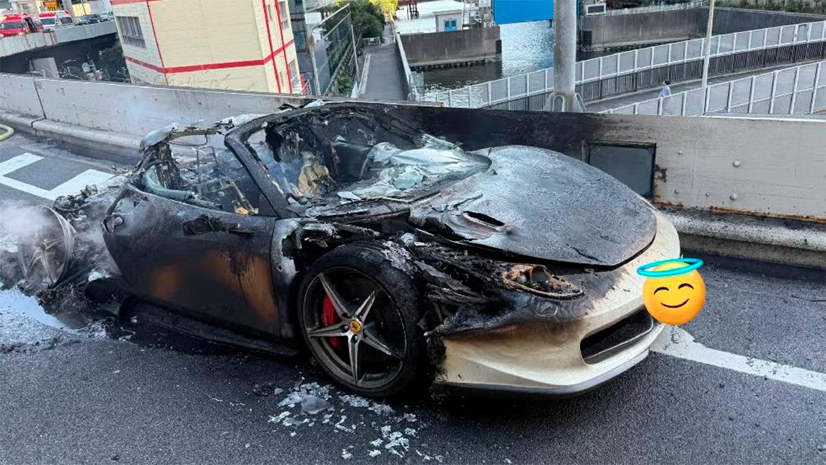 VIDEO Ahorra durante 10 años para comprarse un Ferrari; el gusto solo le duró 60 minutos