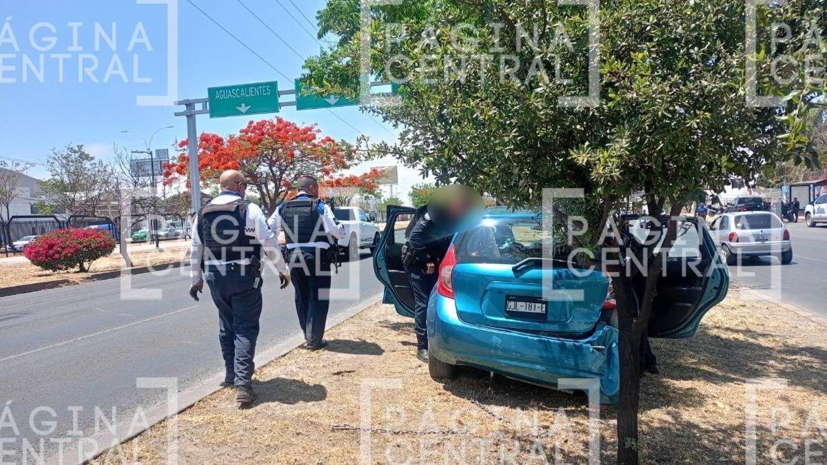 Vehículo con placas sobrepuestas desata persecución policial en León; así terminó