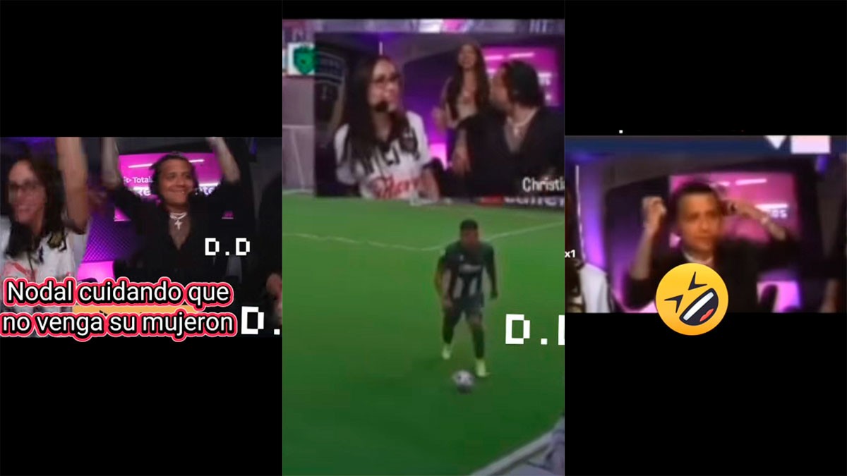 VIDEO Ángela Aguilar protagoniza escena de celos con Christian Nodal en plena transmisión