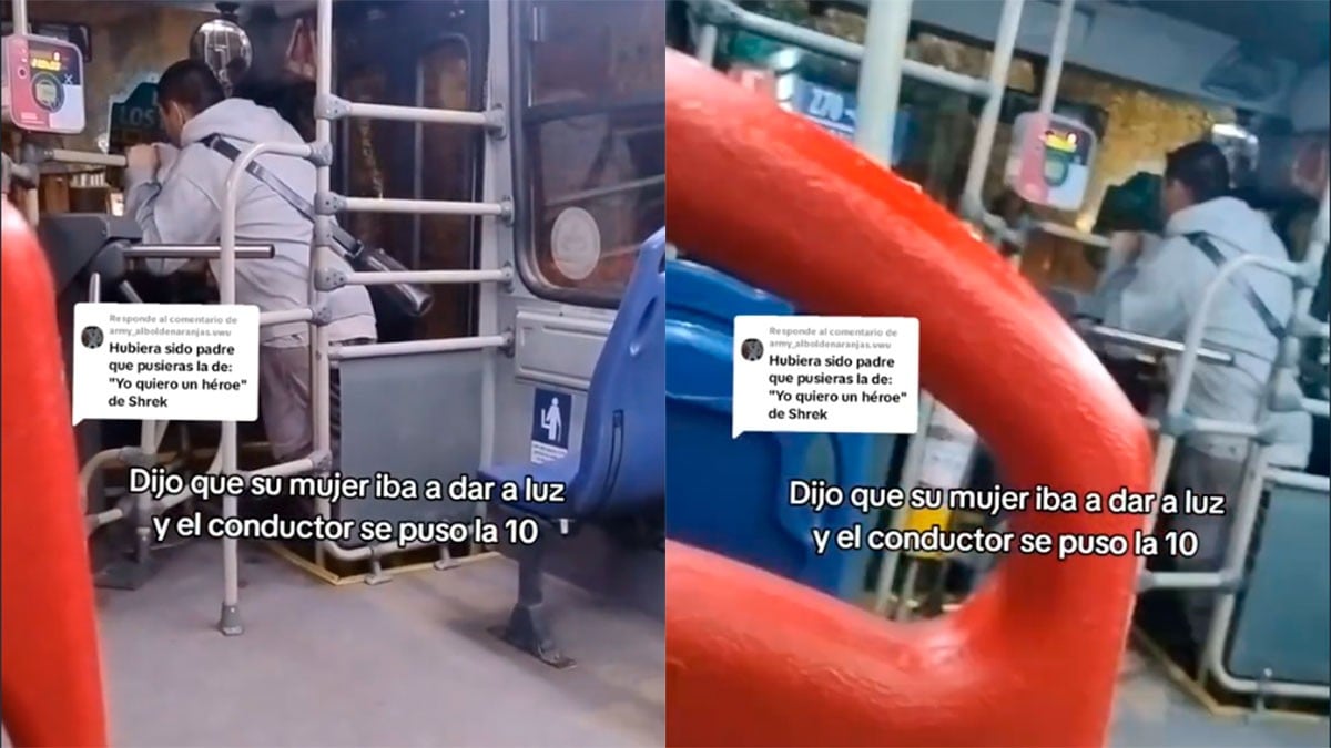 VIDEO Pasajera entra en labor de parto en camión y chofer acelera para llevarla al hospital